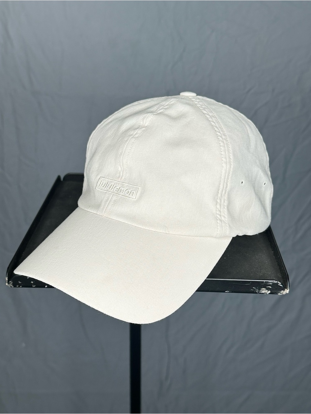 Lululemon White Adjustable Dad Hat Soft Ball Cap One Size Unisex OS